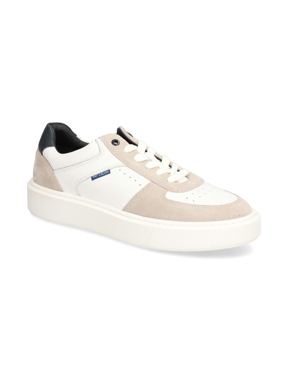 Lederkombination Sneaker