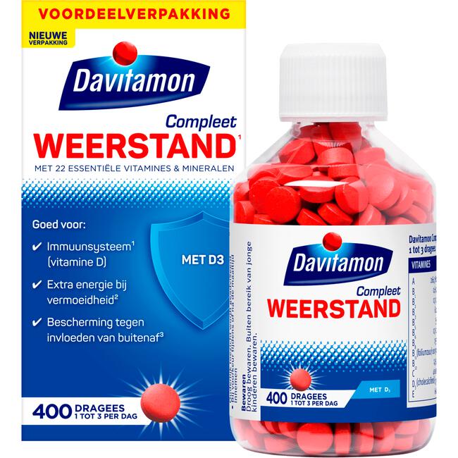 Davitamon Compleet Weerstand Vitamine C & D tabletten