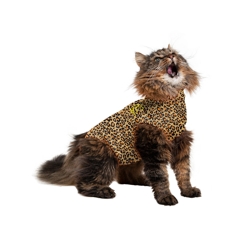 Medical Pet Shirt Kat Luipaard Print