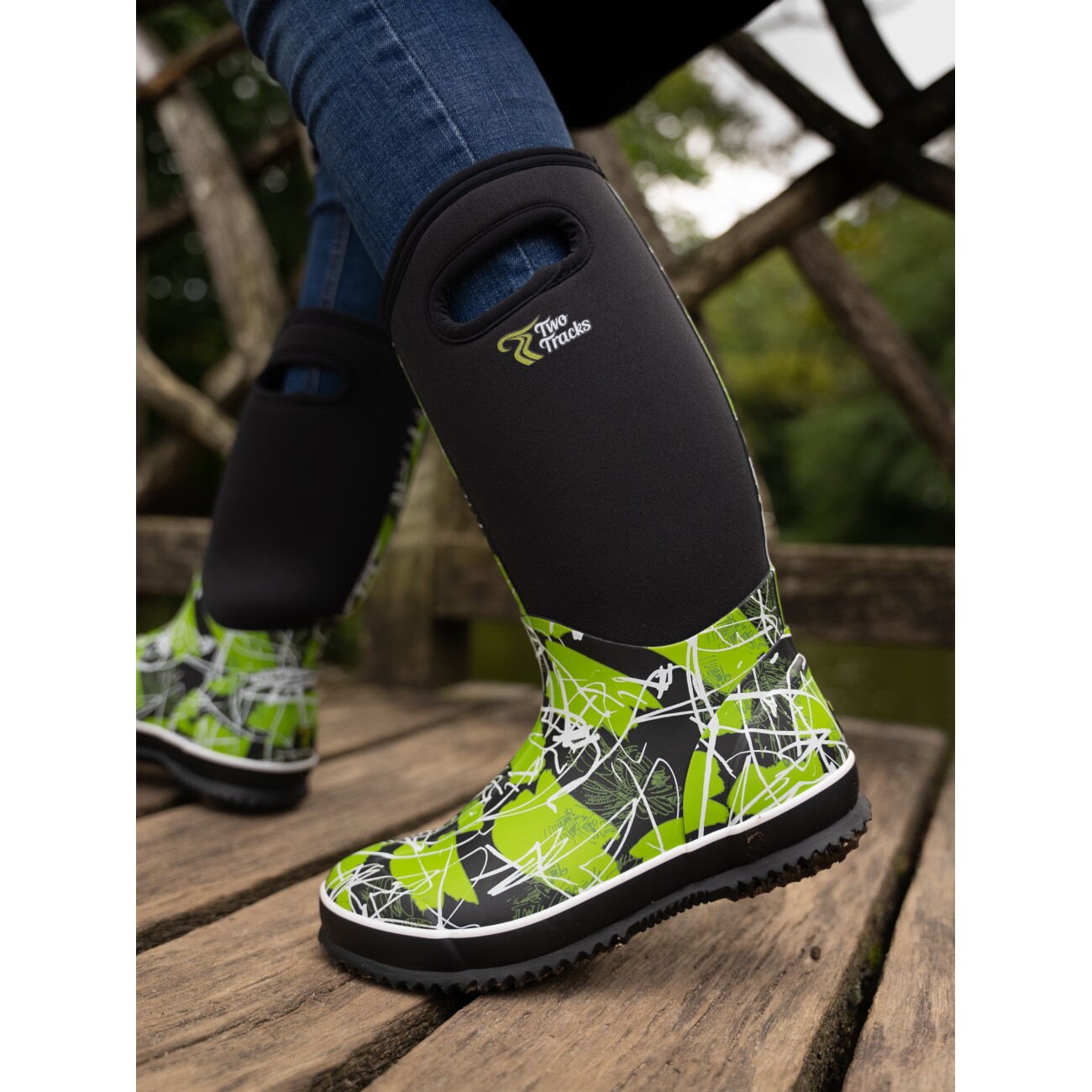 TwoTracks Frieda Neoprenstiefel hoch 42 - EU