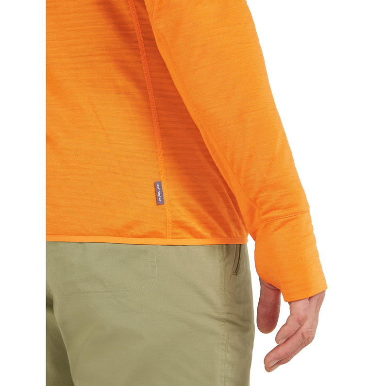 Icebreaker Herren 200 Realfleece Descender Half Zip Longsleeve