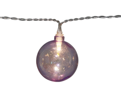 Lafiora lichtsnoer, 10 LED's, 2,1 m, warm wit
