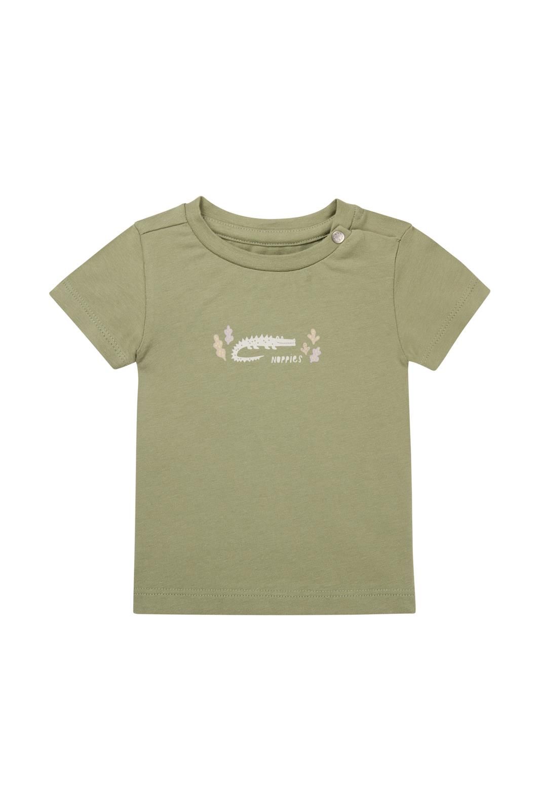 Noppies Newborn T-shirt Oceano - Oil Green