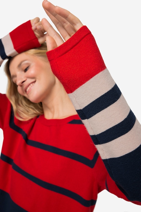 Pullover, Ringelmix