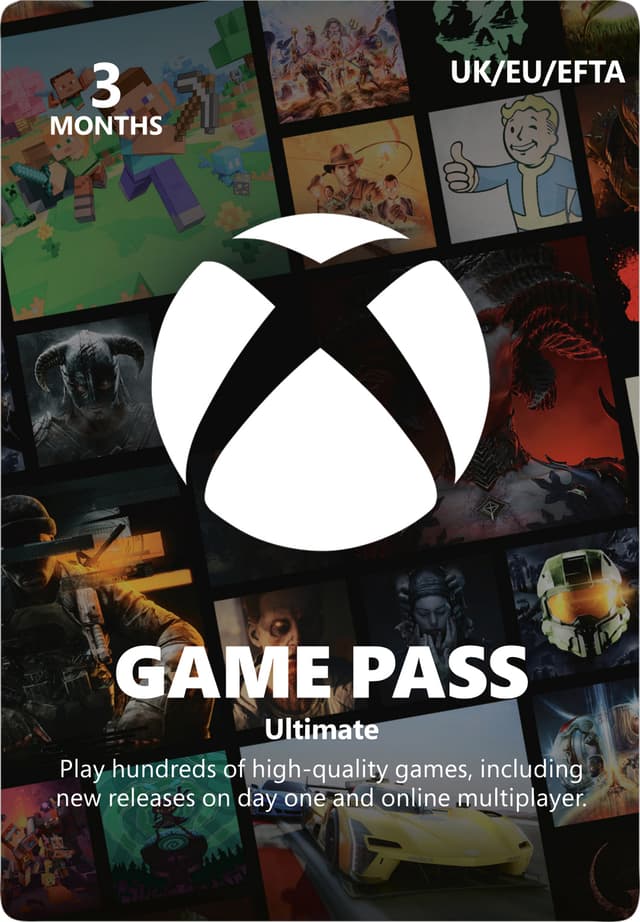 Xbox Game Pass Ultimate 3 måneders abonnement