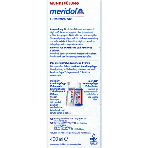 meridol Rundumpflege Mundspülung (400 ml)