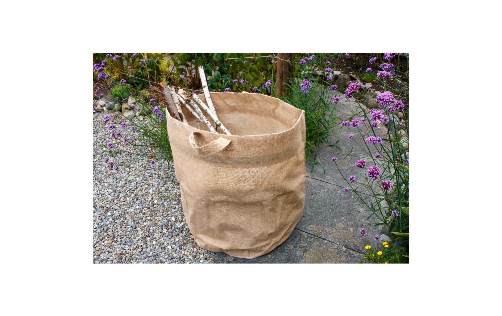 Allzweckbehälter BAG Jute 120 l, D44xH77 cmGartensack Bag