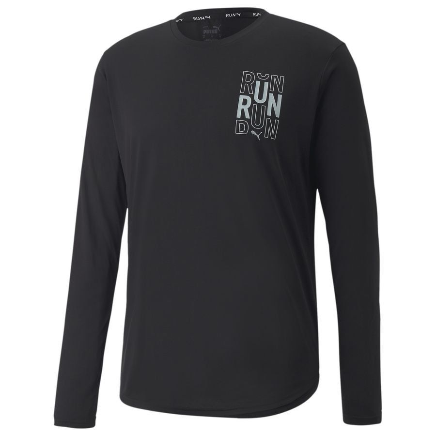 PUMA T-shirt Running Run - Noir Manches Longues