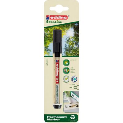 Edding EcoLine 21 - Marqueur permanent - noir