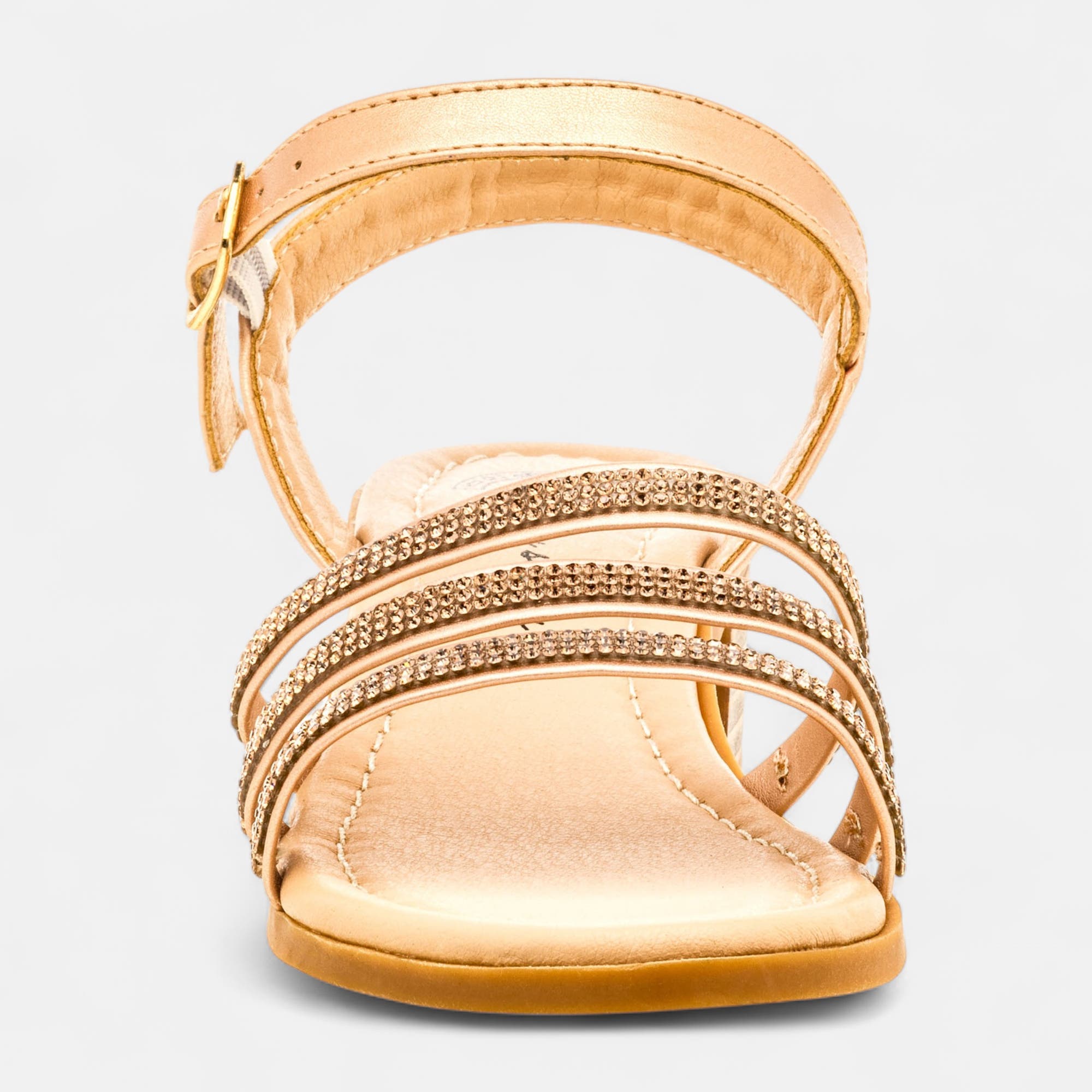 Nu-pieds Fille rose