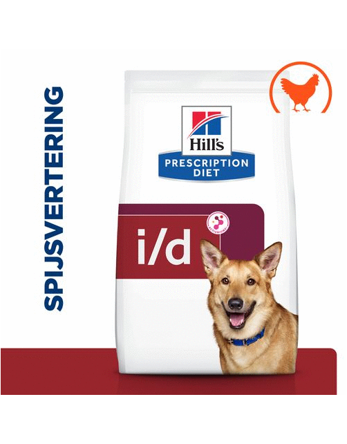 Hill's Prescription Diet I\/D Digestive Care Zak Kip - Hondenvoer