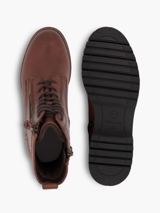 Tamaris Schnür-Stiefelette Braun