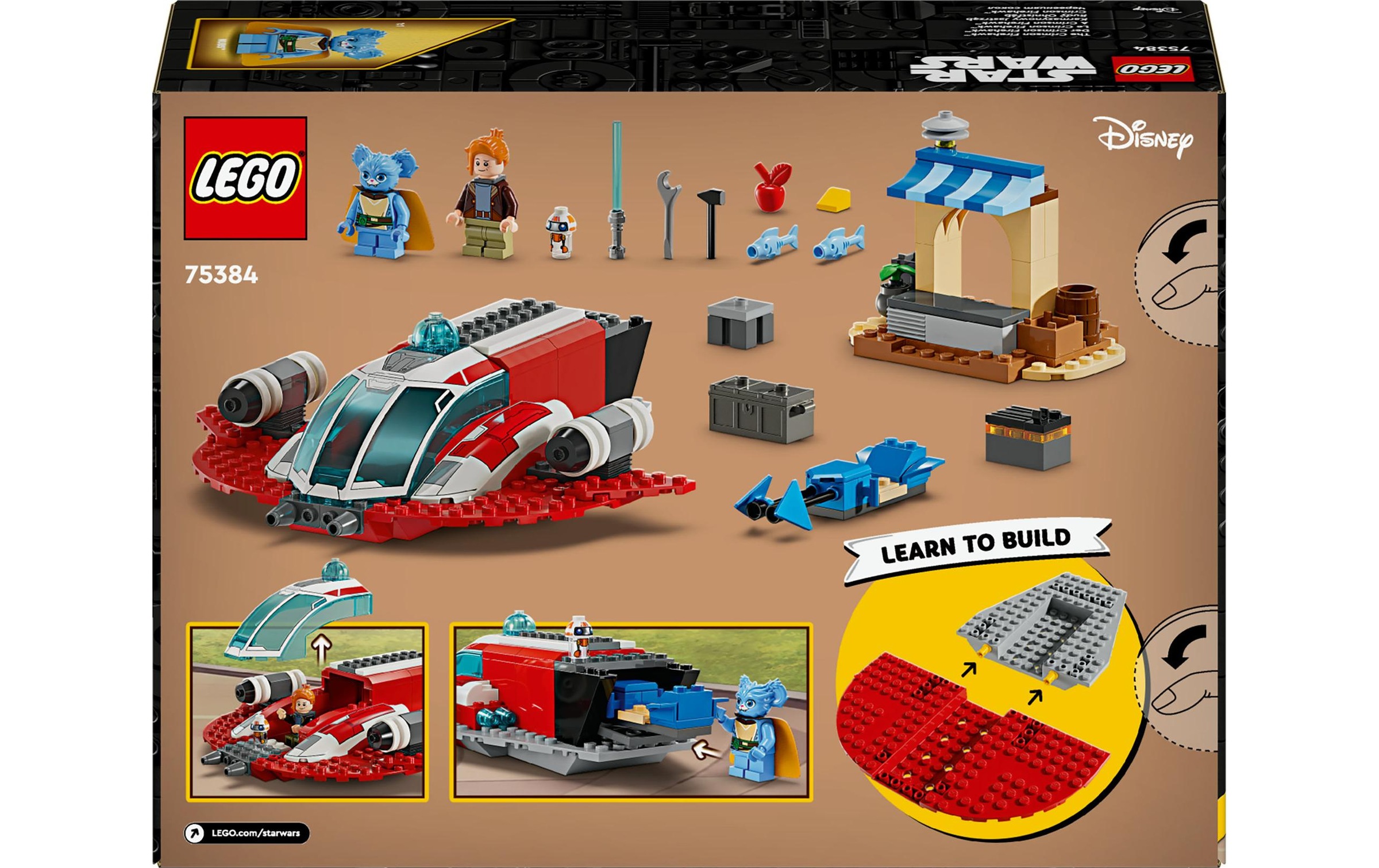 LEGO® Spielbausteine »Wars Der Crimson Firehawk 75384«