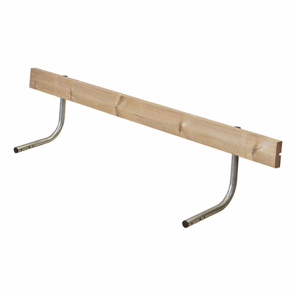 RYGGSTØTTE PLUS TIL BORD/BENKER CLASSIC 177CM GYLDENBRUN