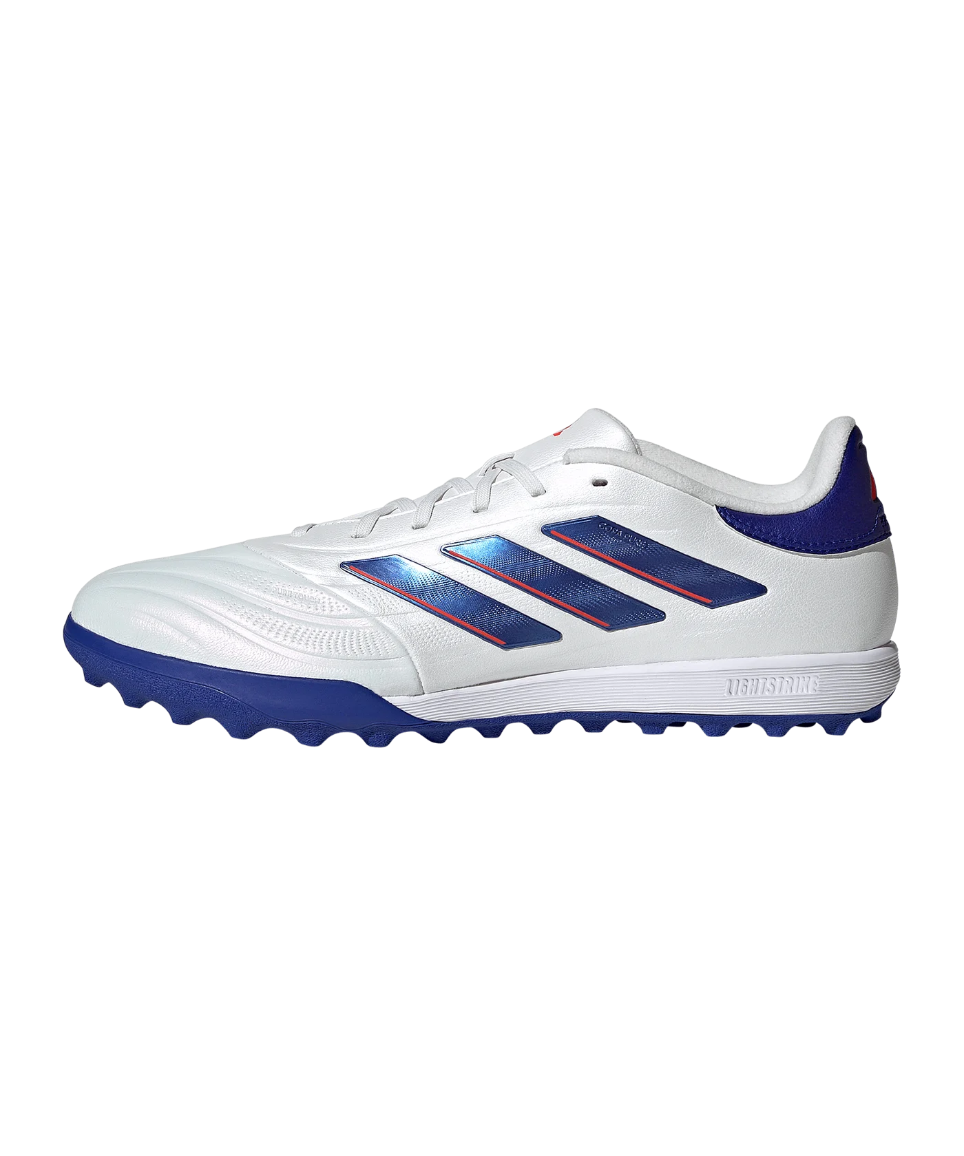 adidas COPA Pure 2 League TF Advancement Weiss Blau