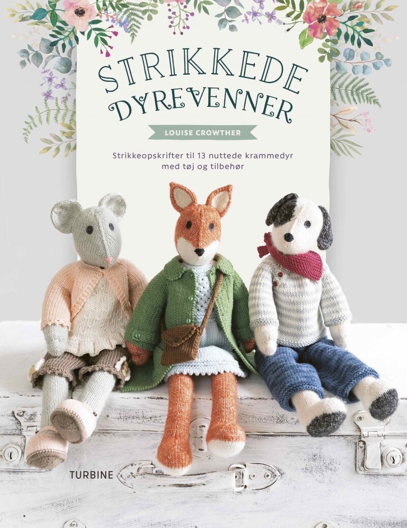 Strikkede Dyrevenner - Louise Crowther - Bog