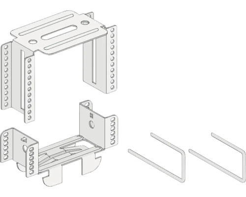 Knauf verstelbare directhangers voor CD-profiel 60/27 mm, verpakking van 50 stuks.