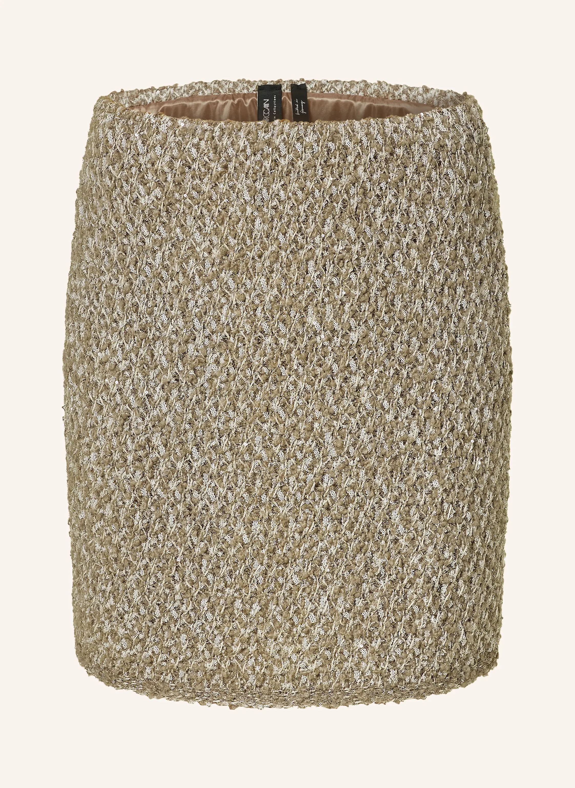 MARC CAIN Strickrock mit Pailletten