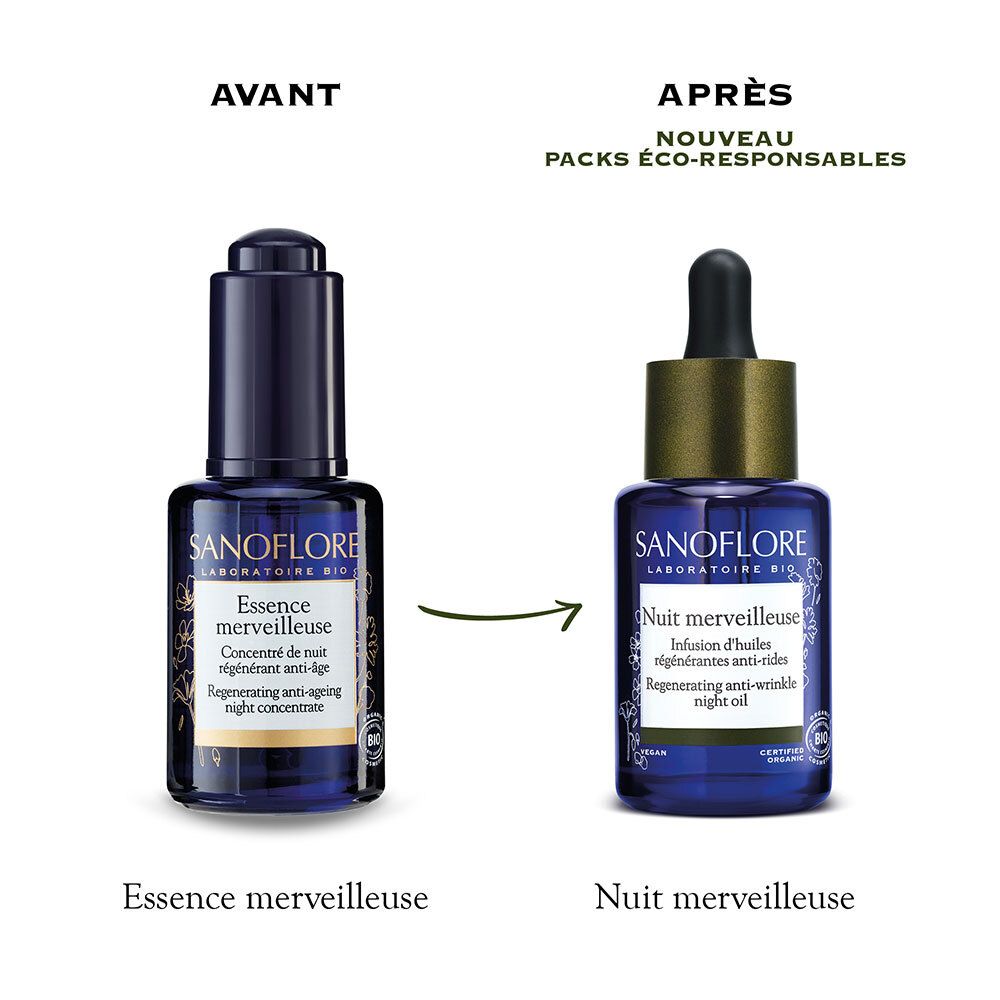 Sanoflore Essence Merveilleuse Anti-Aging Regenerierendes Nachtkonzentrat