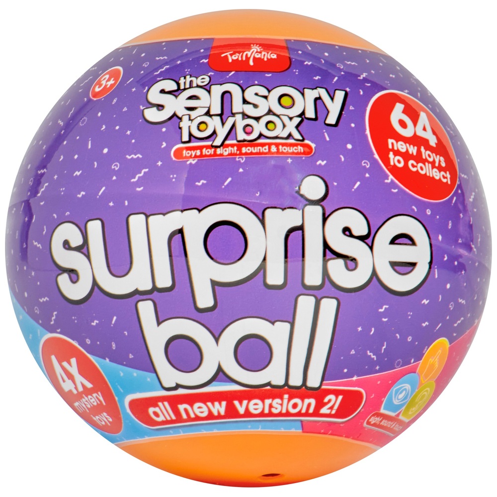 Toy Mania Die sensorische Spielzeugbox Überraschungsball Version 2 Sortiment