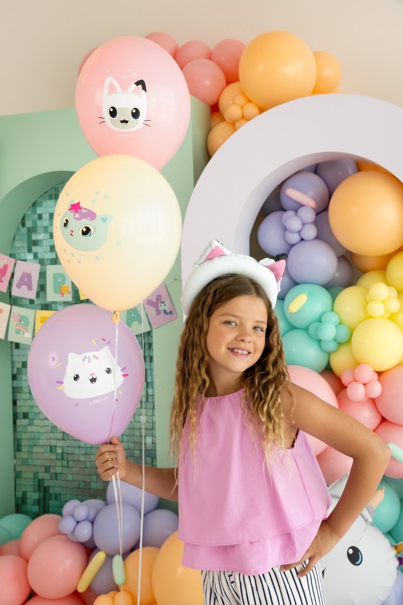Gabby'S Dollhouse Ballonnen Gekleurd 30cm 6st