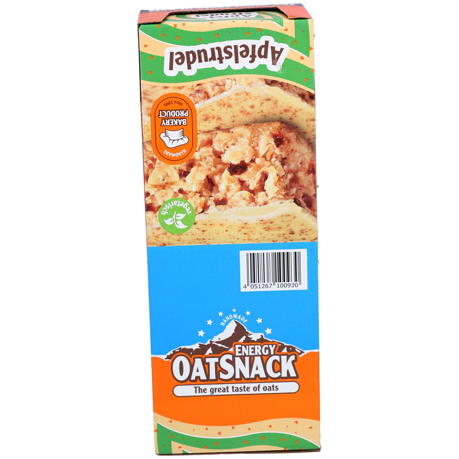 OatSnack Energy Riegel Apfelstrudel