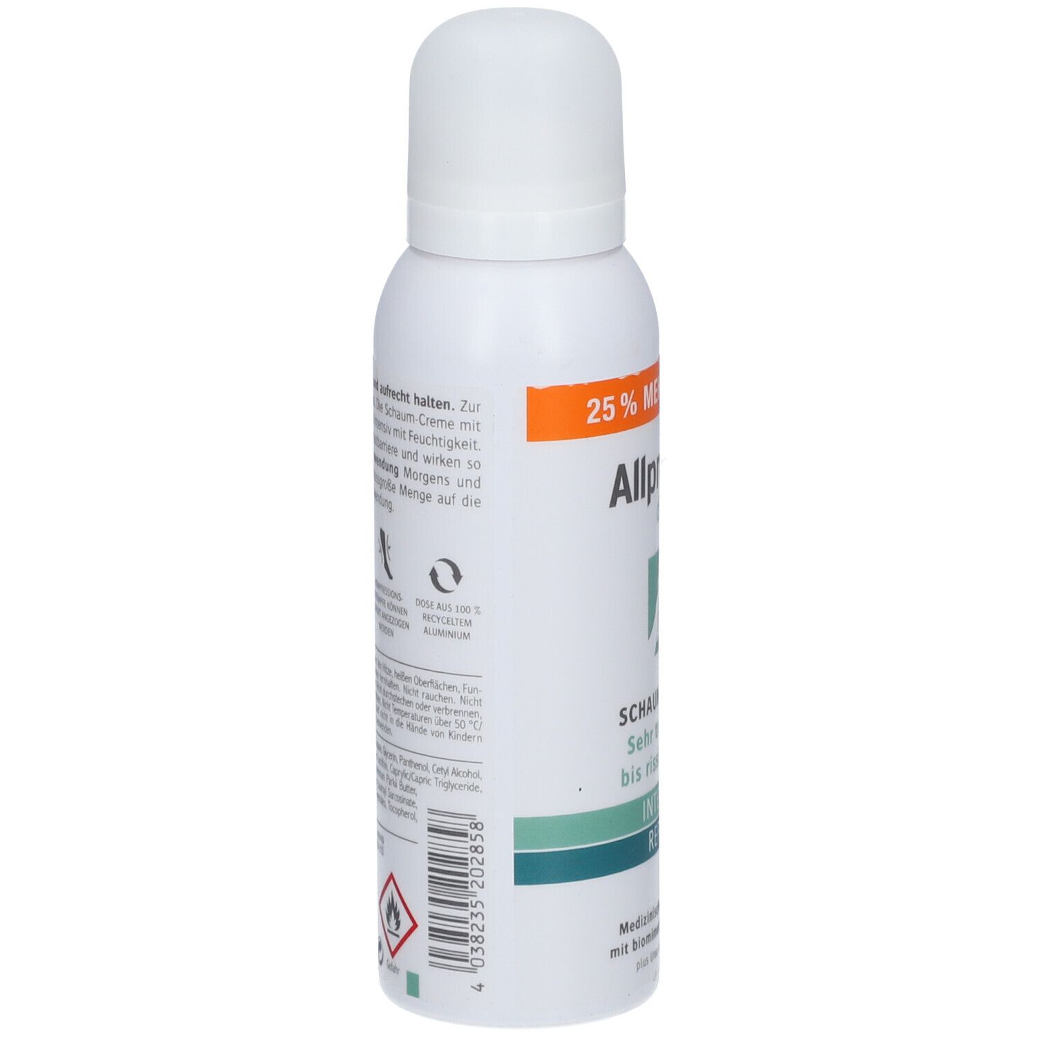 Allpresan diabetic INTENSIV + REPAIR Schaum-Creme mit Urea - Jetzt 3€ Rabatt mit Code ,,allpresan3''