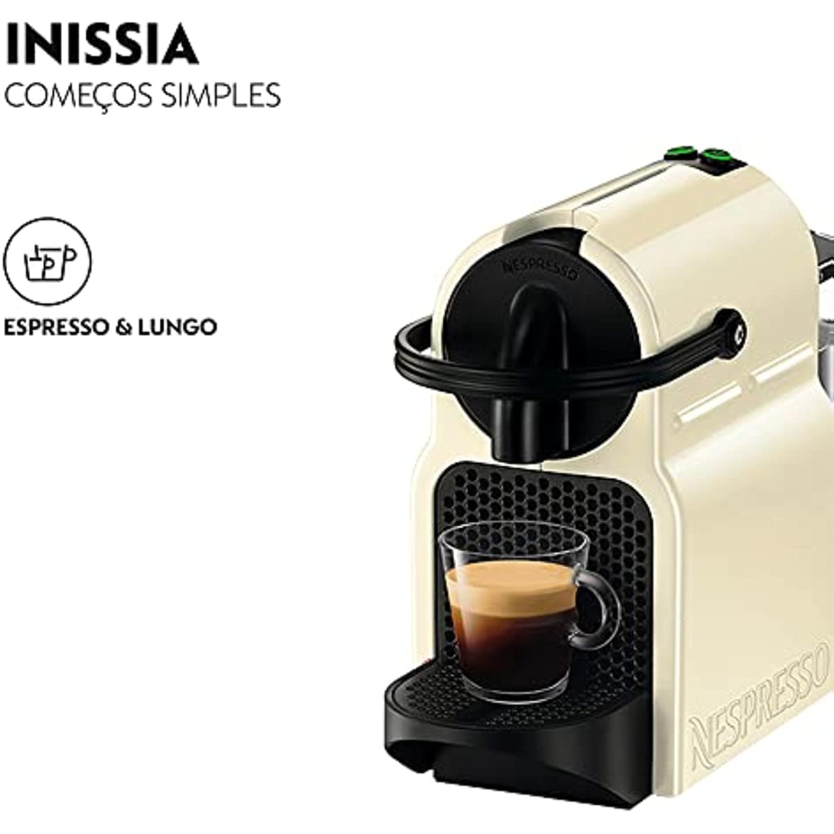 Nespresso Inissia Cream, Cafeteira, 220V