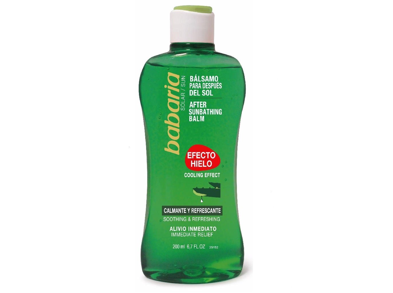 AFTER SUN BABARIA EFEITO GELO ALOÉ VERA 200ML