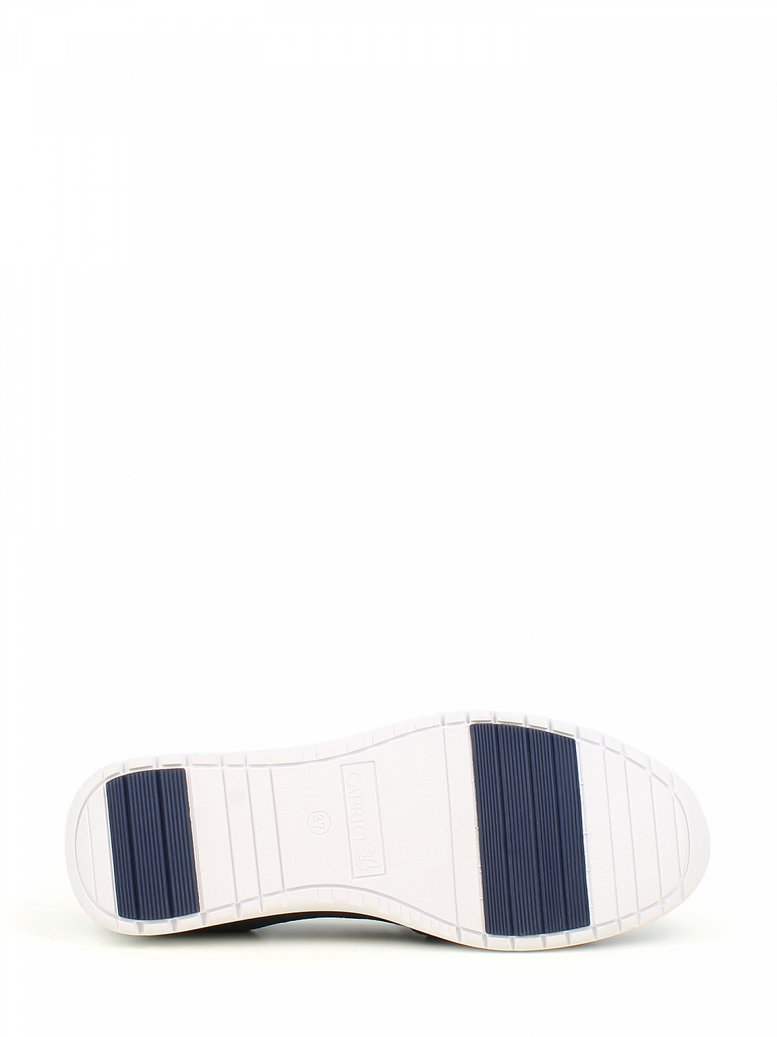 Caprice Navy Leather Loafer