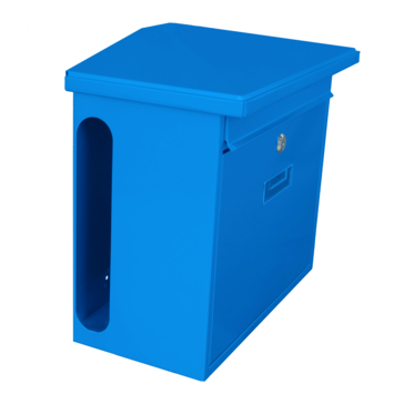 V-Part Brievenbus staal Zamoran blauw