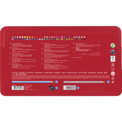 FABER-CASTELL Buntstift 60er-Set im Metalletui