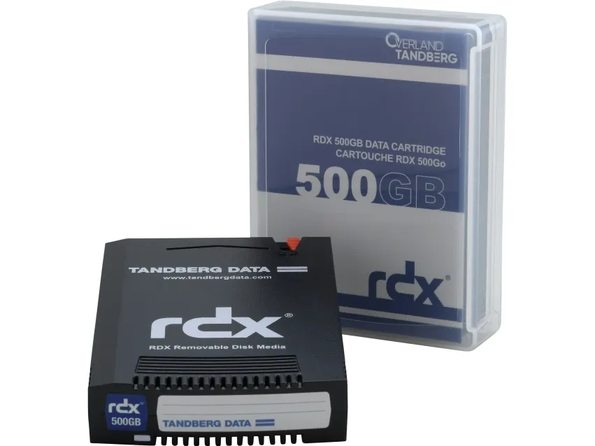 Overland-Tandberg 8541-RDX, RDX-patron, RDX, 500 GB, 15 ms, Sort, RDX QuikStor