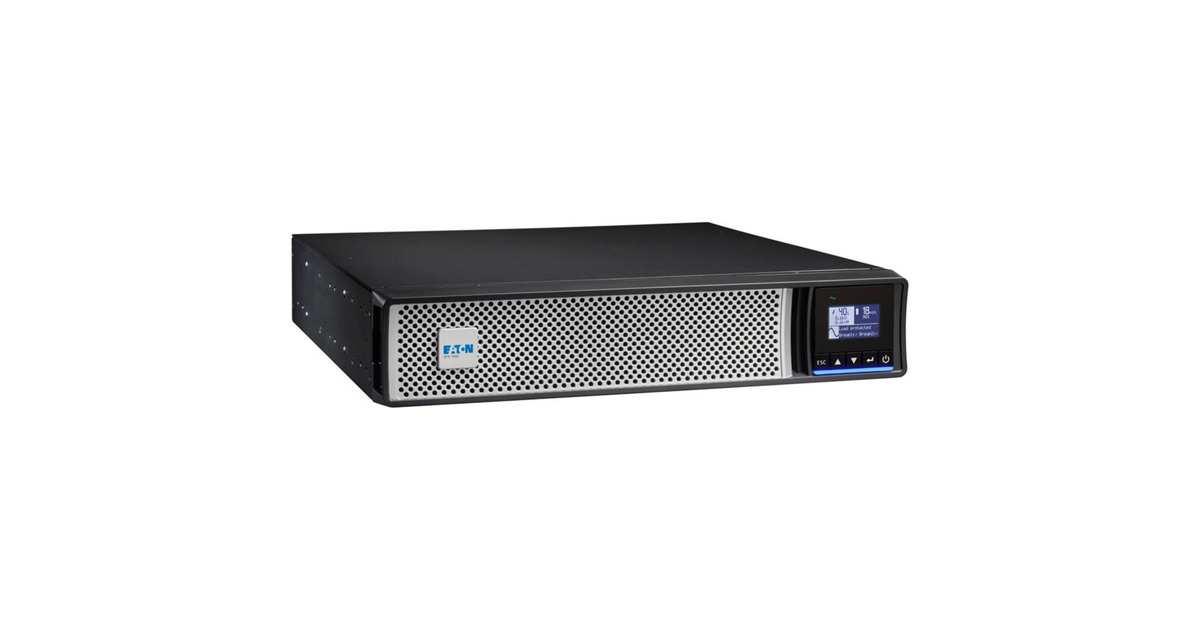 Eaton Power Quality5PX Gen2 UPS, 1500 VA, 1500 W ups  (Zwart/zilver, 8x C13 uitgangen, rack/toren, 2U, netwerkkaart inbegrepen)