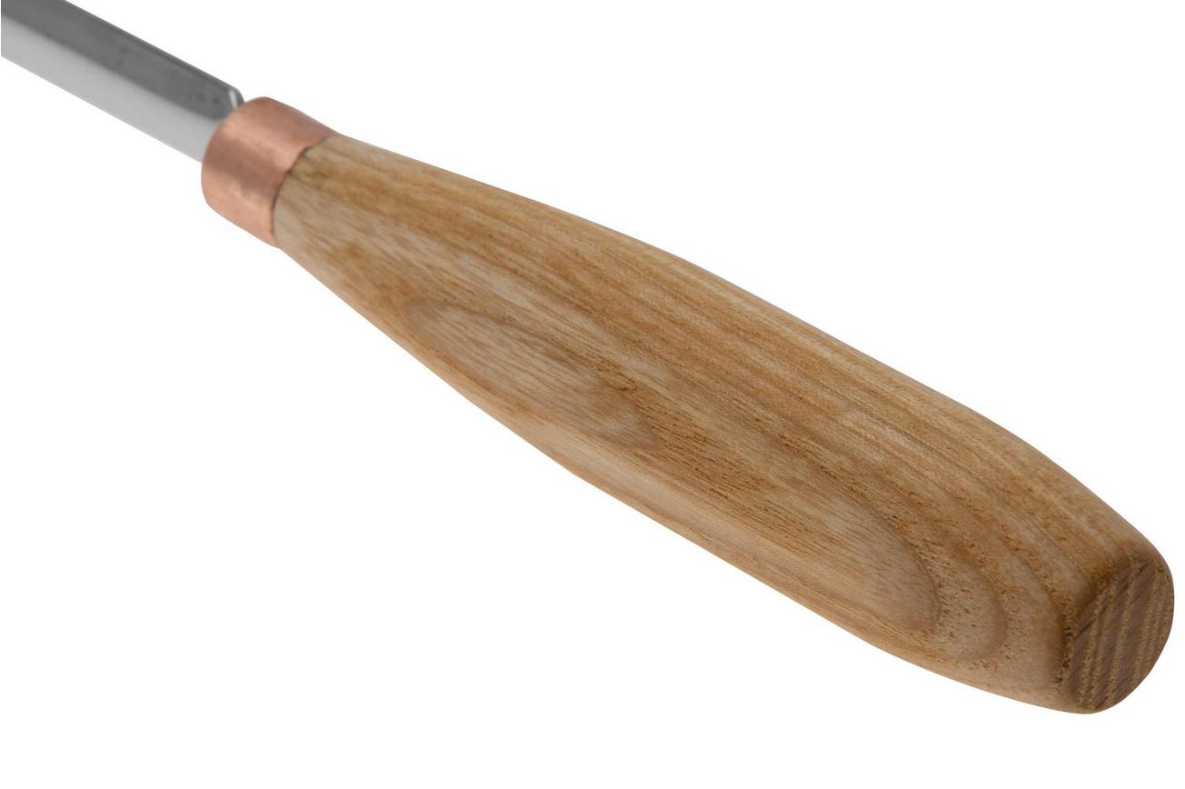 BeaverCraft Compact Straight Rounded Chisel K9-10 Sweep 9, 10 mm, guts