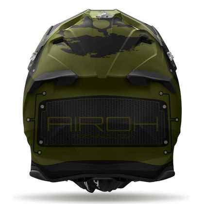 Casque cross Airoh TWIST 3 - MILLITARY 2024 - Noir / Vert