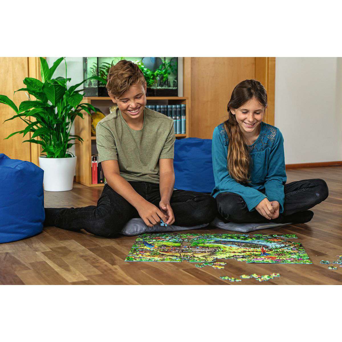 Ravensburger Spiel EXIT Puzzle Kids Die Dschungelexpedition
