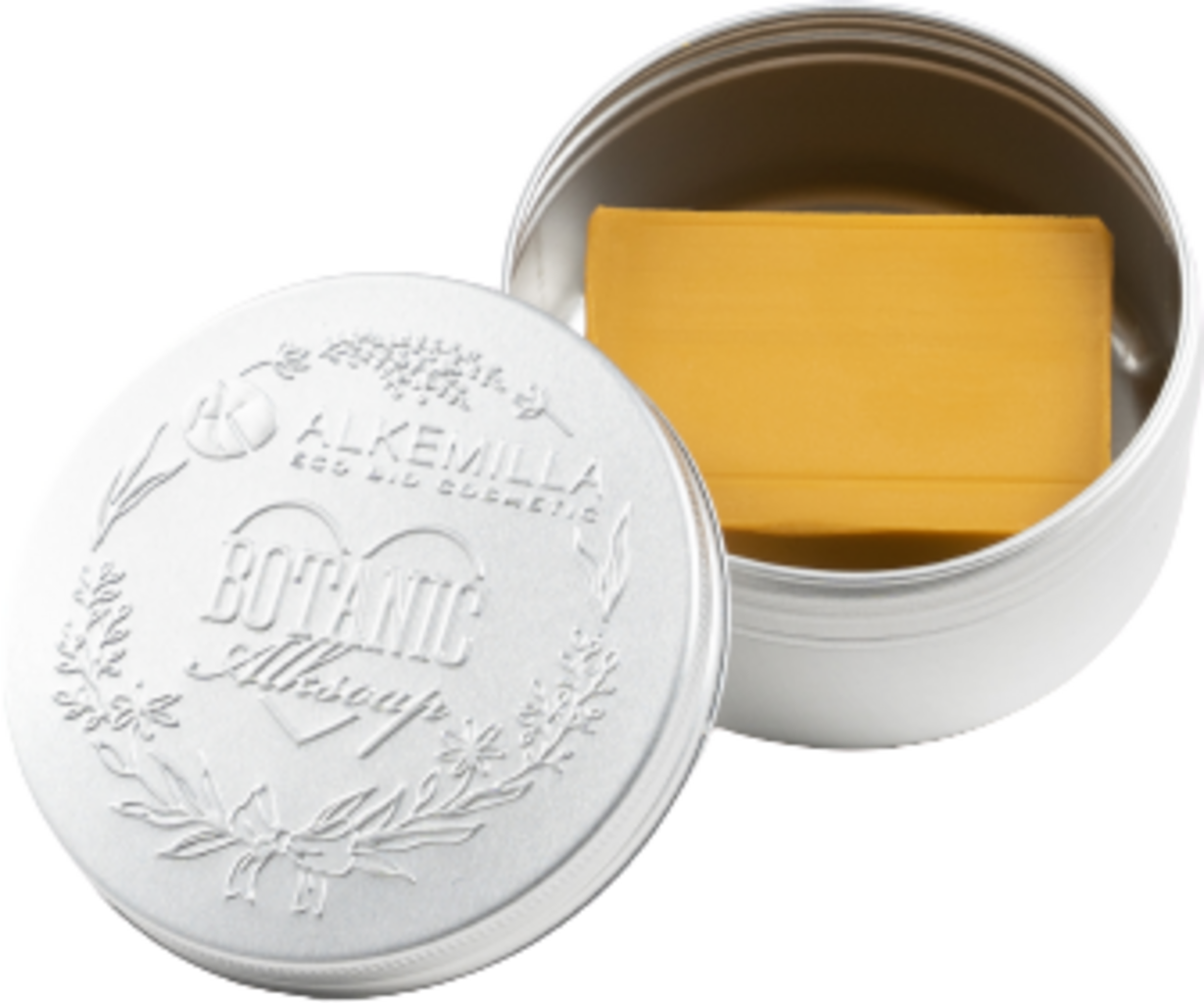 Alkemilla Eco Bio Cosmetic  Alksoap Nährendes & beruhigendes Festes Duschgel, 50 g