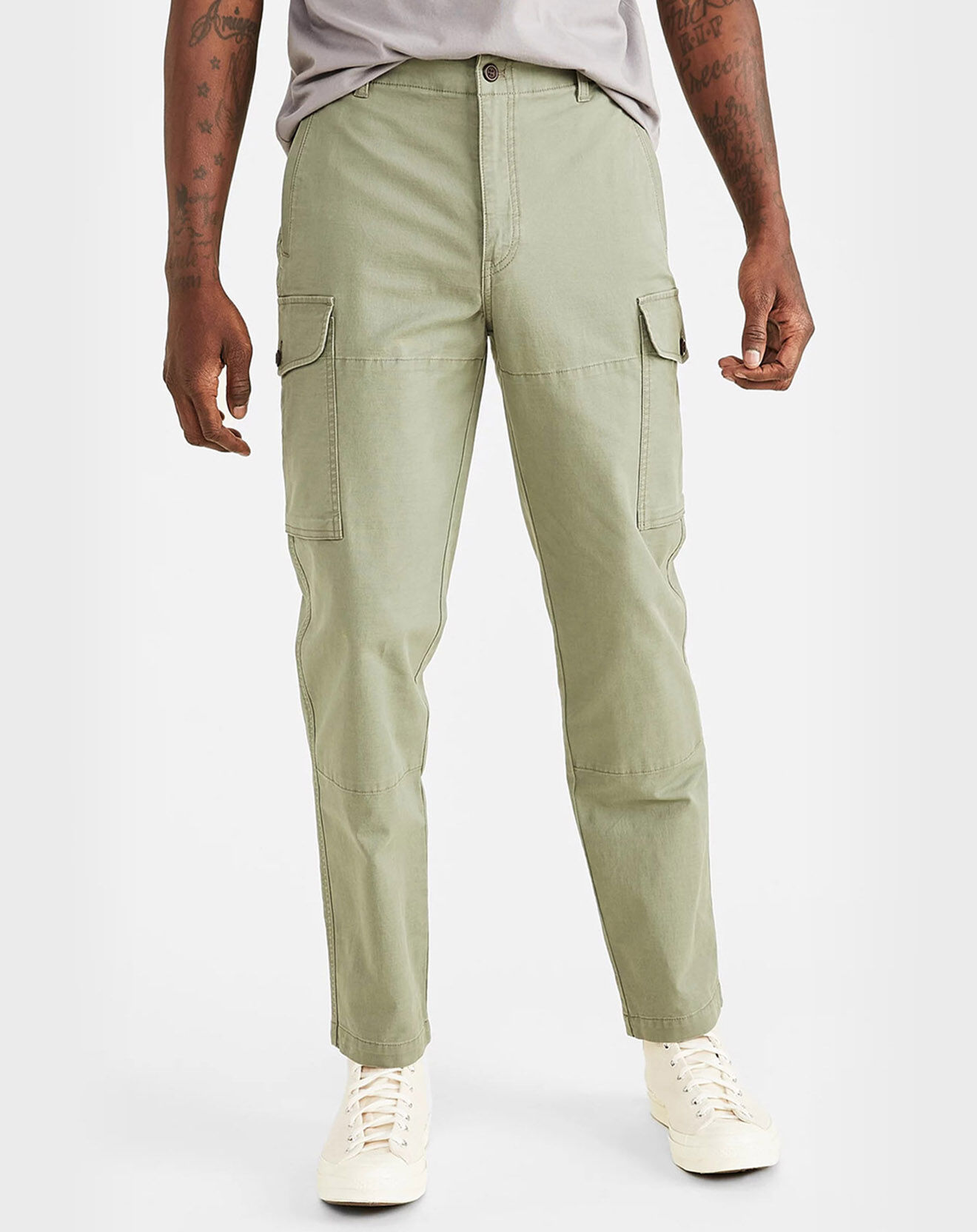 Dockers Pantalon Cargo kaki