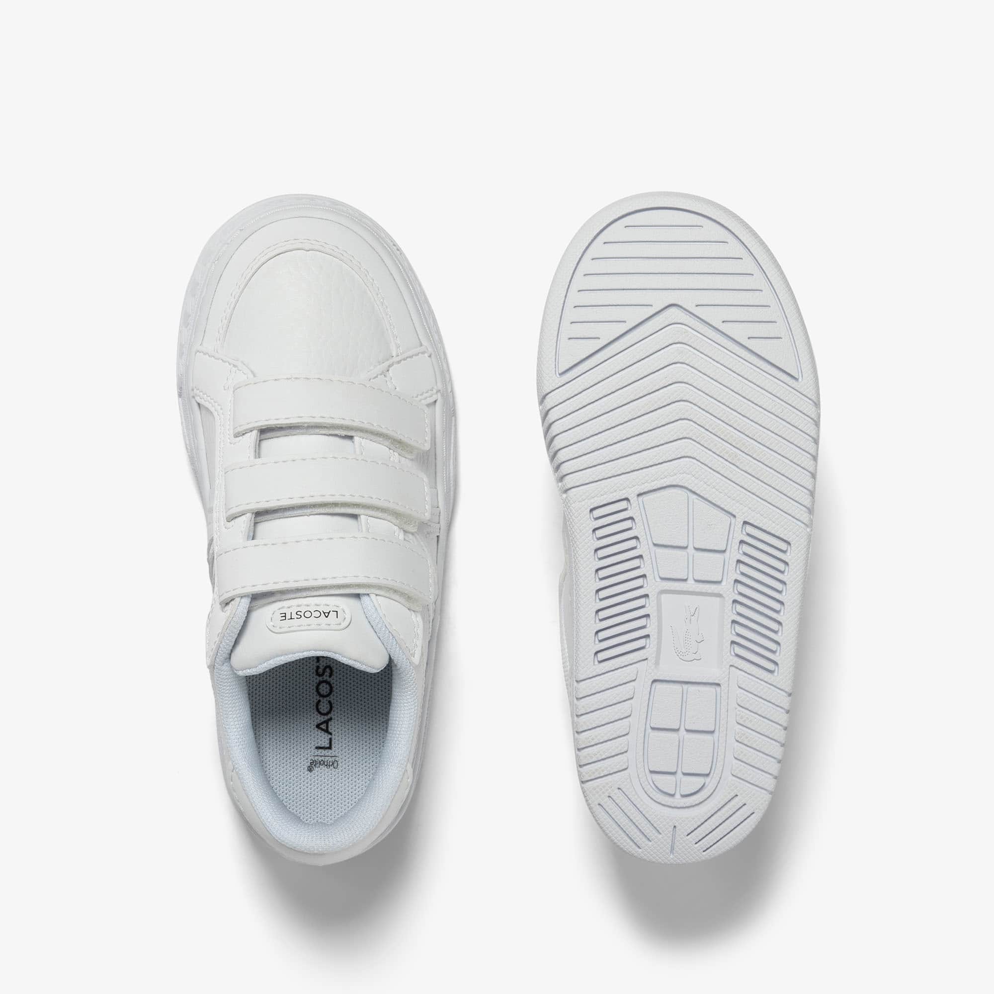 Sneakers L001 bébé Lacoste en synthétique Chaussures - Blanc - Lacoste - Enfant