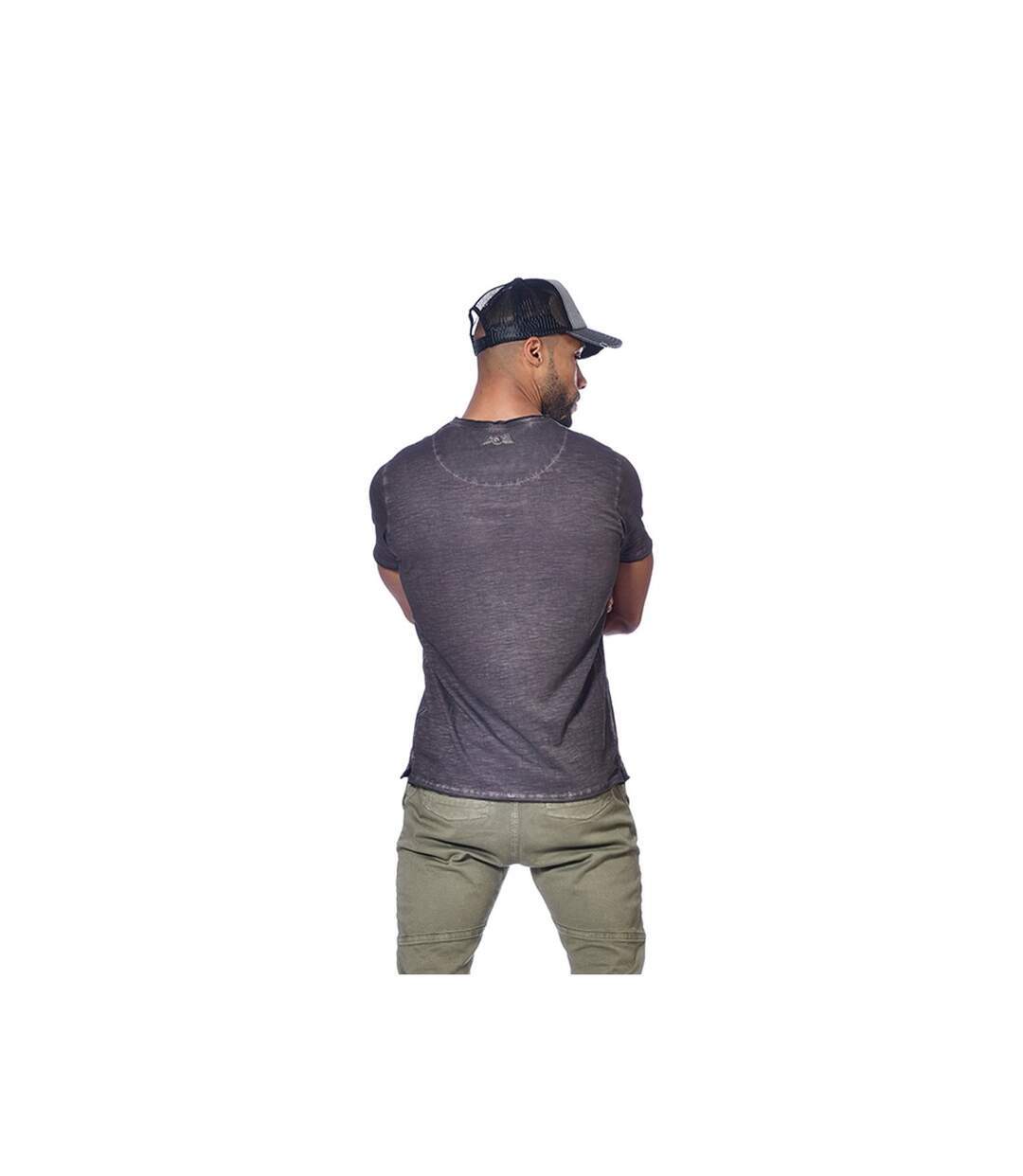 T-shirt homme col rond avec print Retro