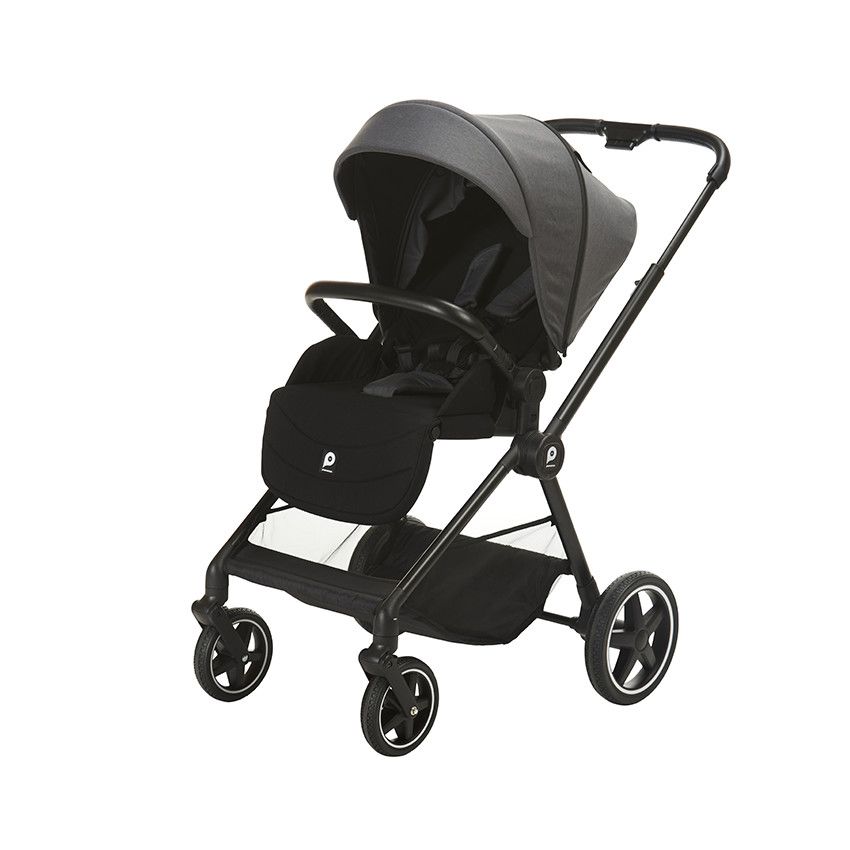 Poussette compacte Athena noir/gris - Ecru