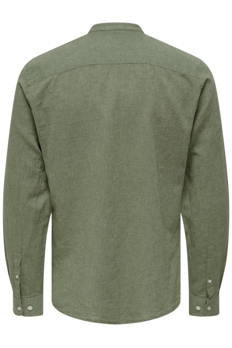 Only & Sons groene heren overhemd