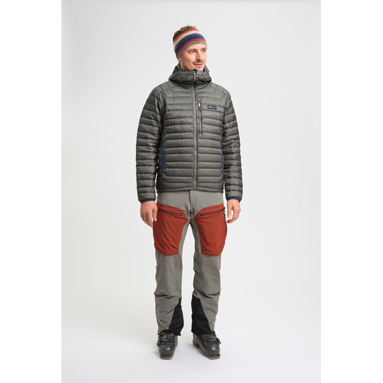 Elevenate M Cirrus Down Jacket Gray Green