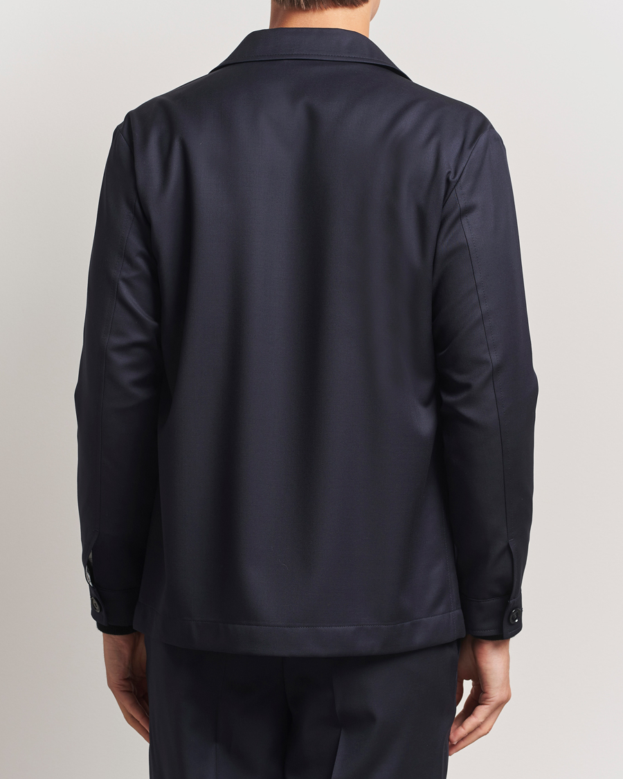 BOSS BLACK Carper Overshirt Dark Blue