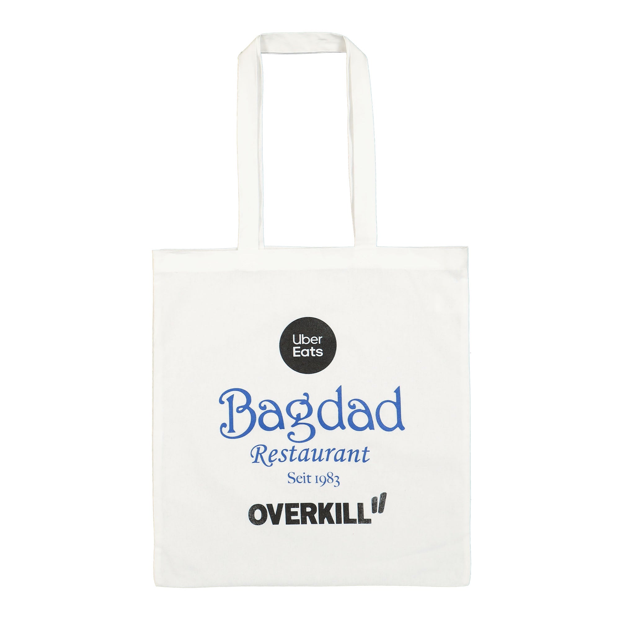 Overkill<br>Uber Eats Bagdad Tote Bag