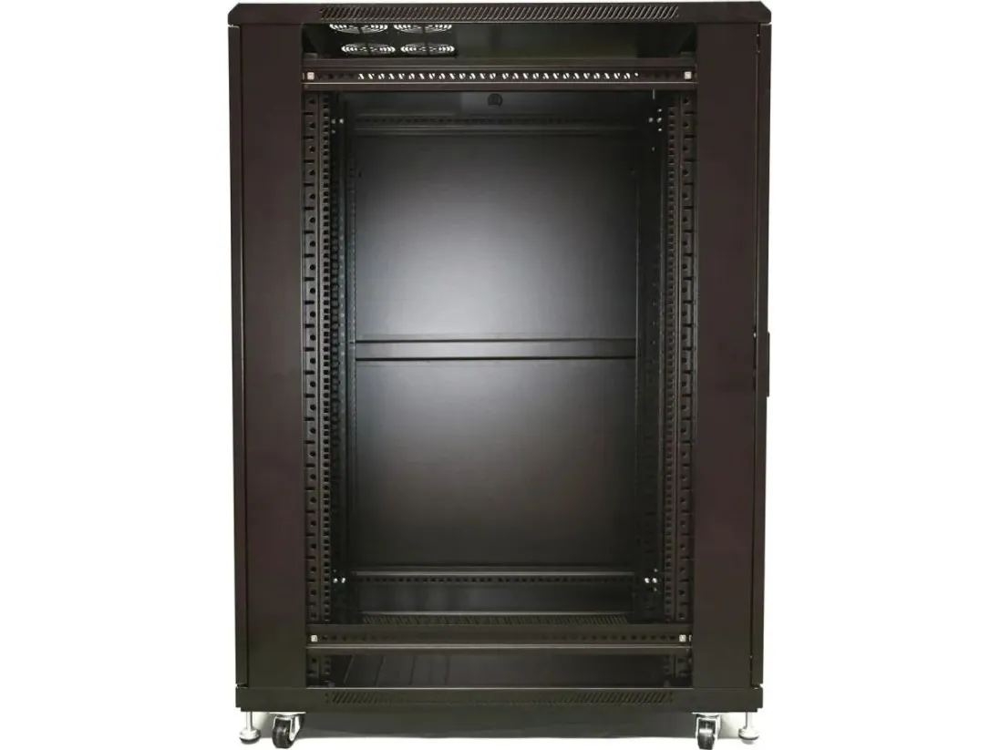 Extralink - Rack kabinet - 600x1000 mm - gulvstående - sort - 27U - 19