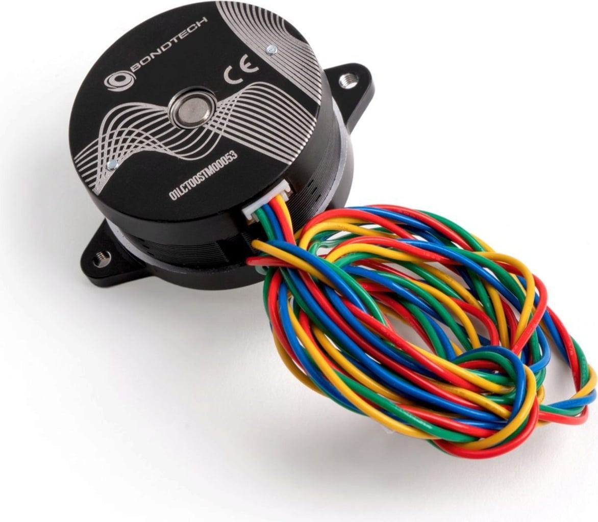 Bondtech  NEMA14 Round Stepper Motor 20mm 10T Gear    20mm Schrittmotor für den Extruder
