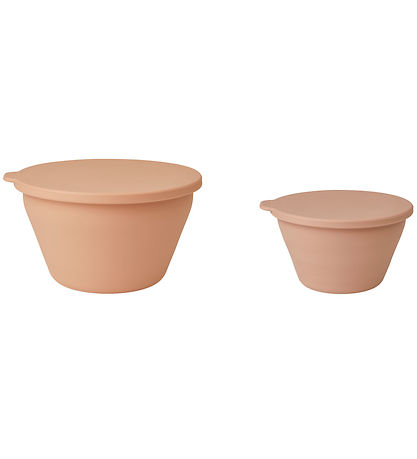 Liewood Sk?le - Silikone - Foldbare - 2-pak - Dale - Tuscany Ros