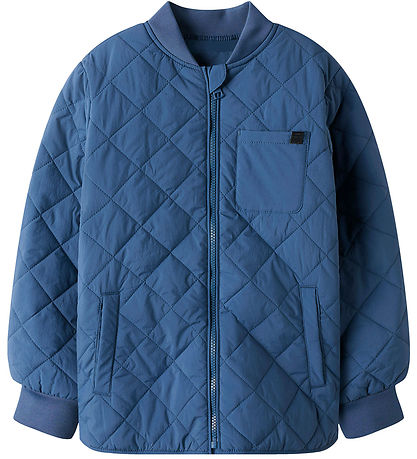 Name It Thermojacke - NkmMarlin - Quilt - Sargasso Sea